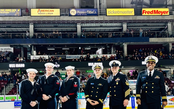 PCU Idaho crewmembers visit namesake state