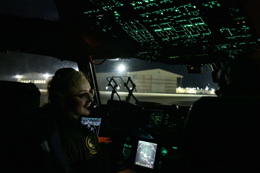 AAFB aircrews demonstrate agility, spice up training during severe weather