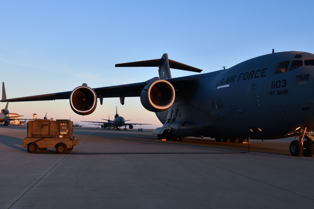 AAFB aircrews demonstrate agility, spice up training during severe weather