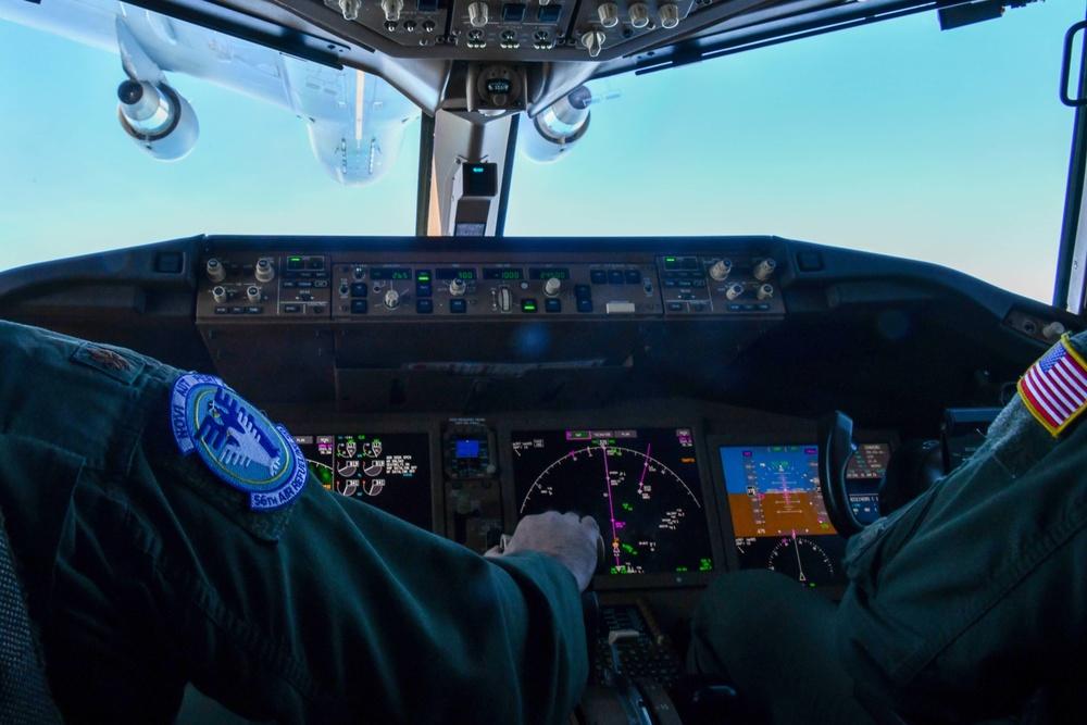 AAFB aircrews demonstrate agility, spice up training during severe weather