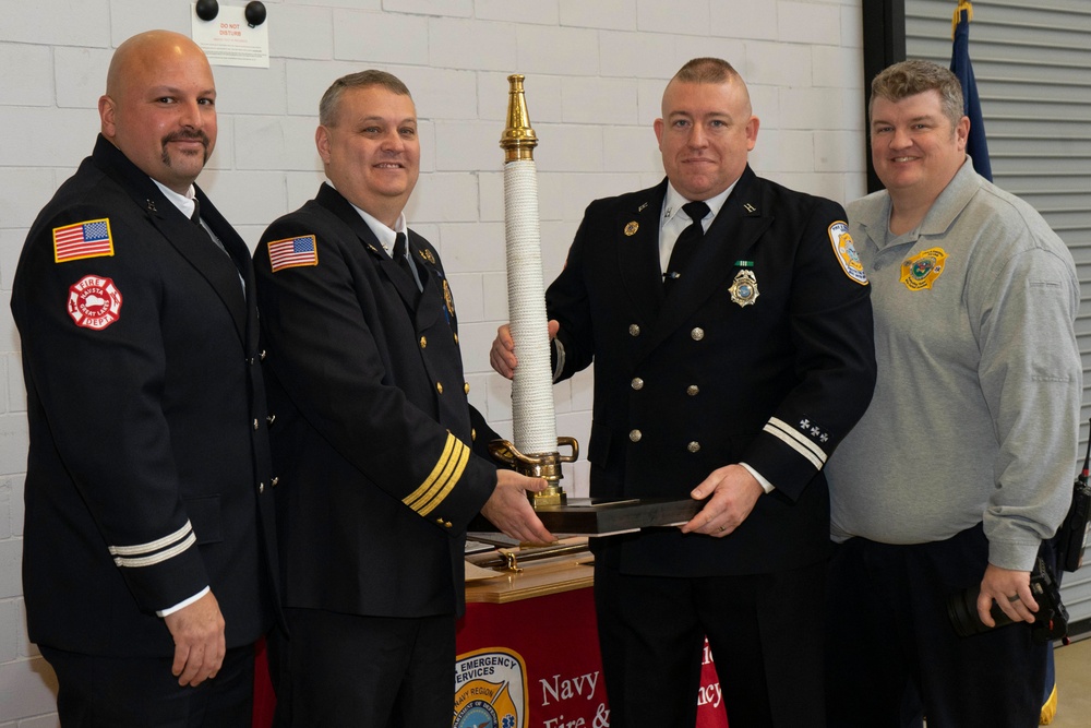 Great Lakes Fire &amp; Emergency Services Holds Promotion &amp; Retirement