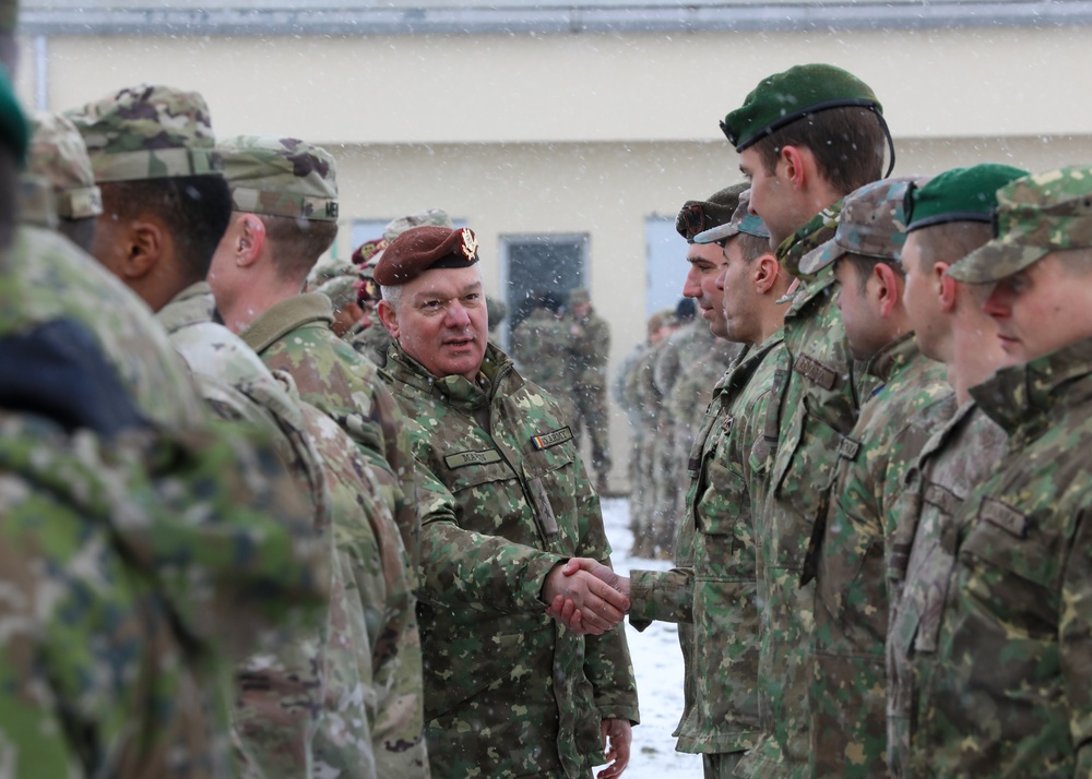 The 101st Air Assault Multi-national training in Romania