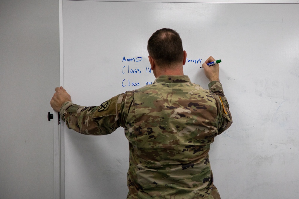 Development: Muleskinner leaders exercise MDMP skills