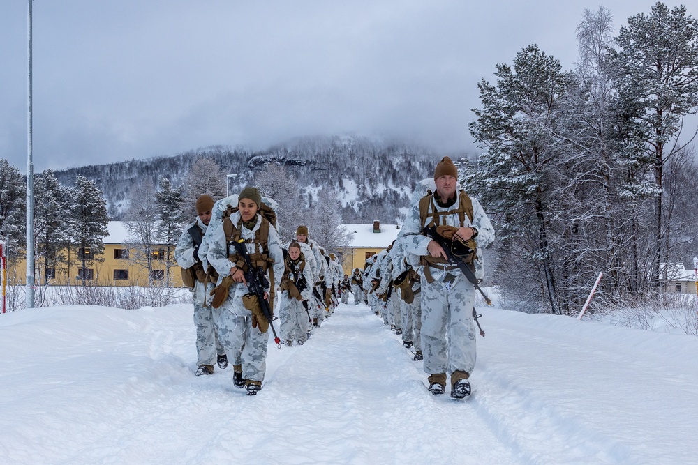 Combat Logistics Battalion 2 Hike