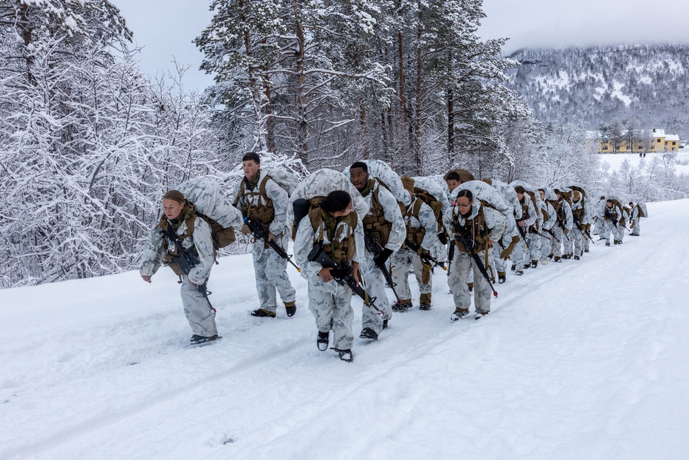 Combat Logistics Battalion 2 Hike