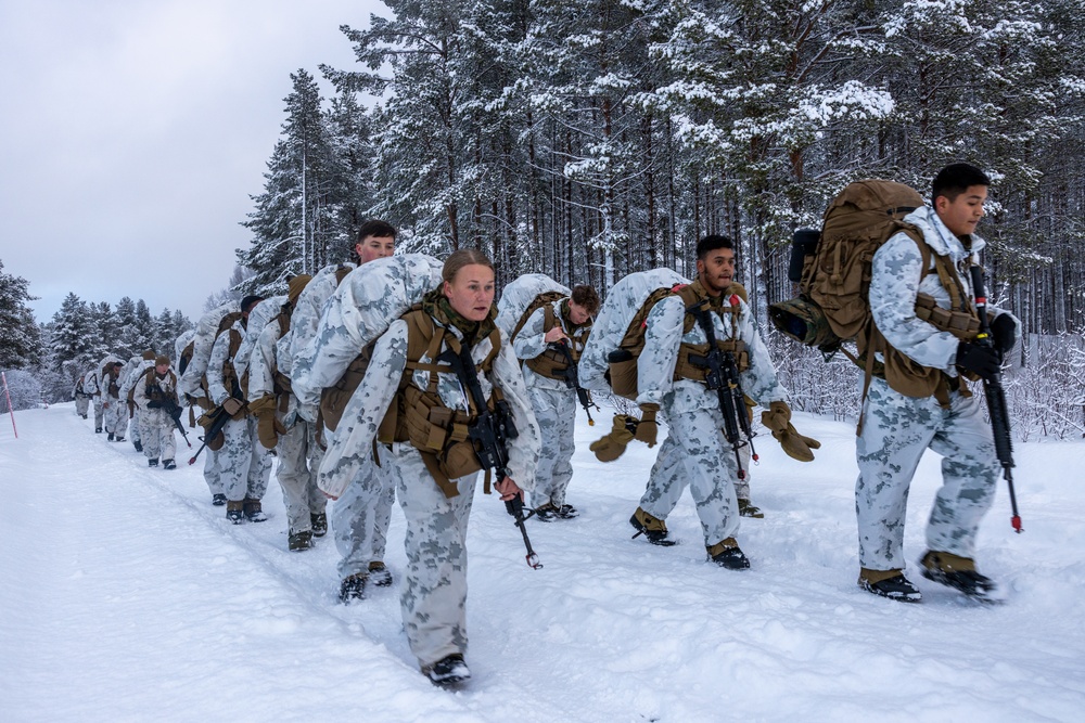 Combat Logistics Battalion 2 Hike