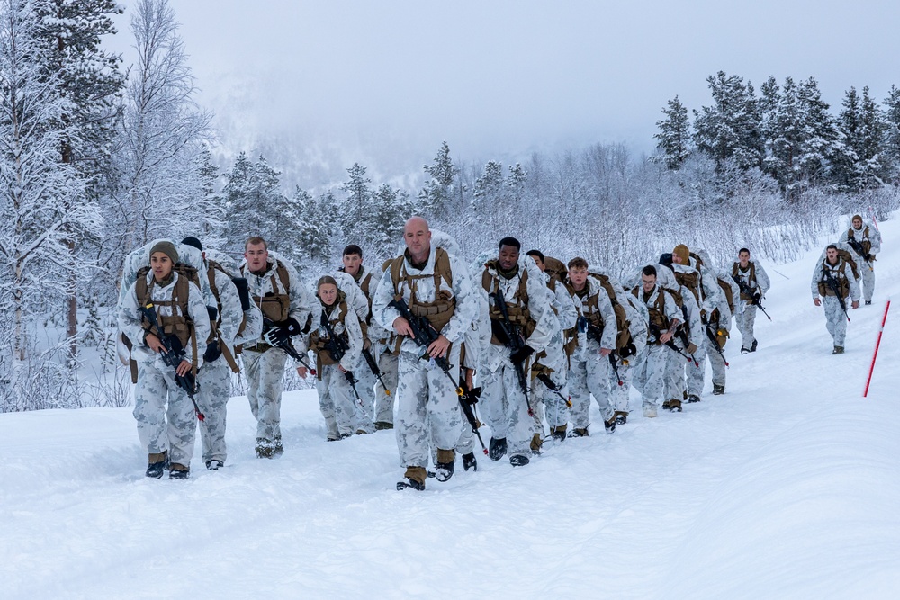 Combat Logistics Battalion 2 Hike