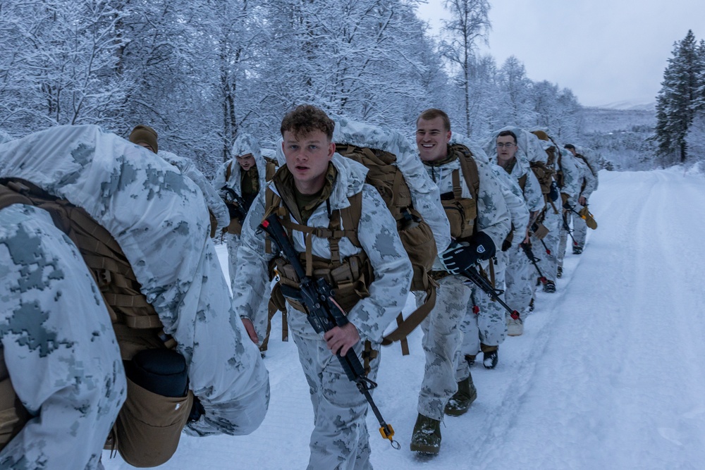 Combat Logistics Battalion 2 Hike