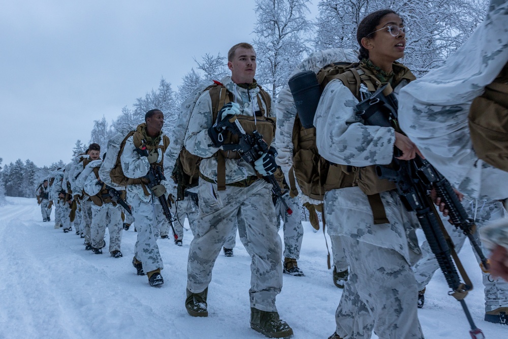 Combat Logistics Battalion 2 Hike