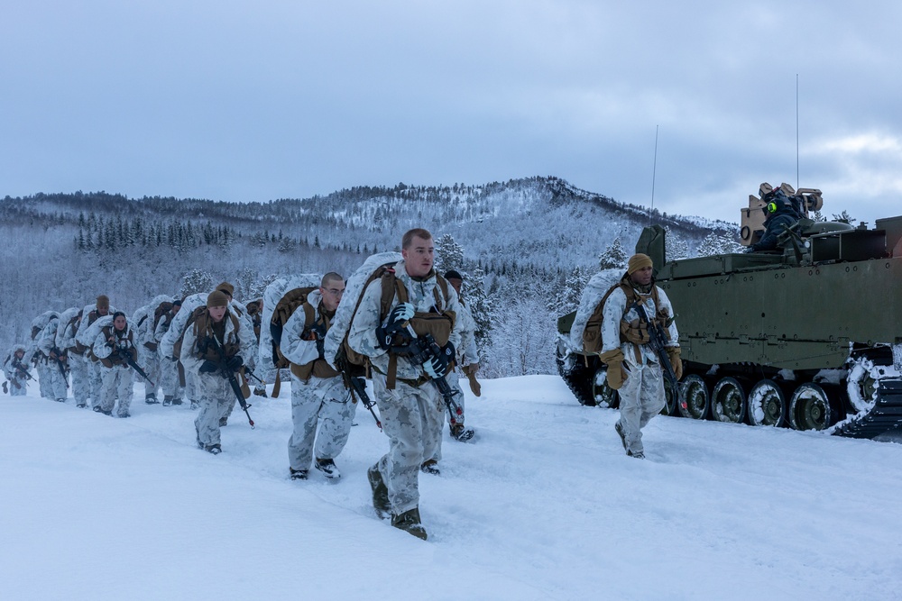 Combat Logistics Battalion 2 Hike