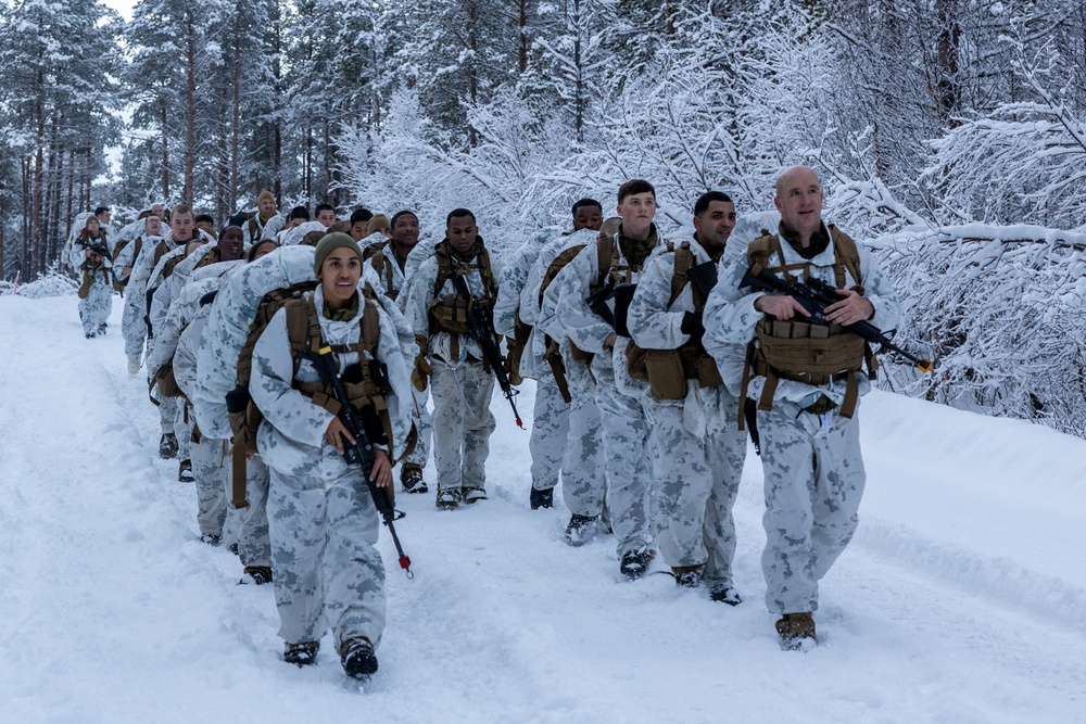 Combat Logistics Battalion 2 Hike