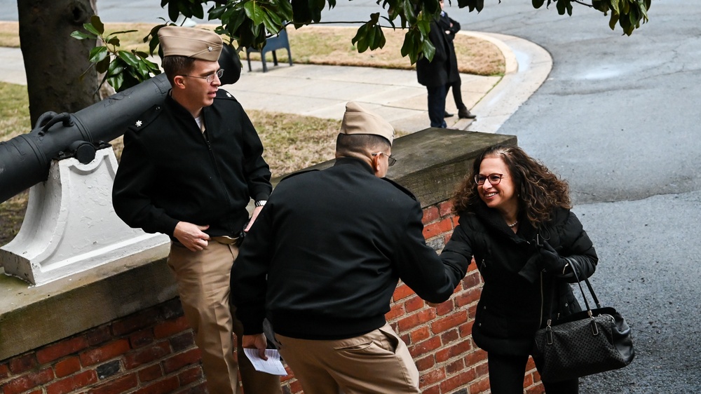 U.S. Chief of Navy Operations speaks to IADC Class 62 Students  