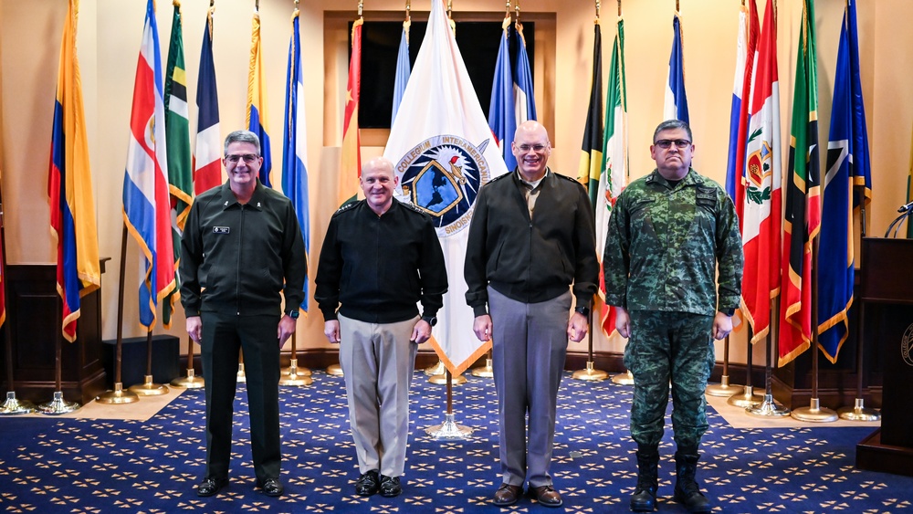 U.S. Chief of Navy Operations speaks to IADC Class 62 Students  