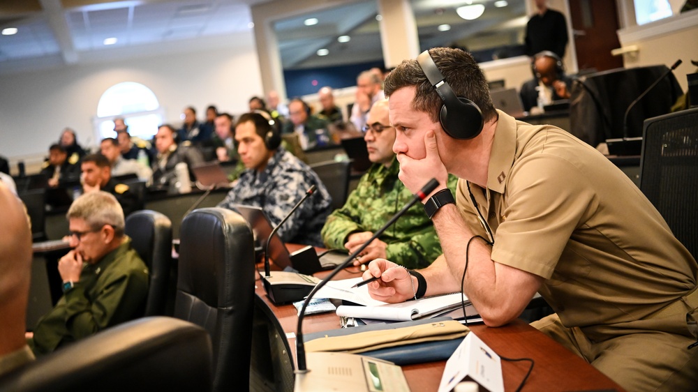 U.S. Chief of Navy Operations speaks to IADC Class 62 Students  