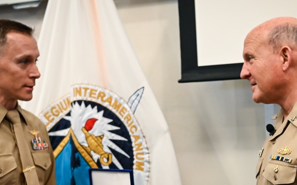 U.S. Chief of Navy Operations speaks to IADC Class 62 Students  