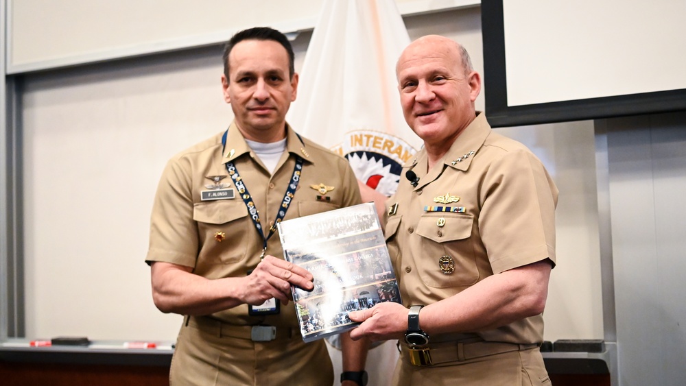 U.S. Chief of Navy Operations speaks to IADC Class 62 Students  