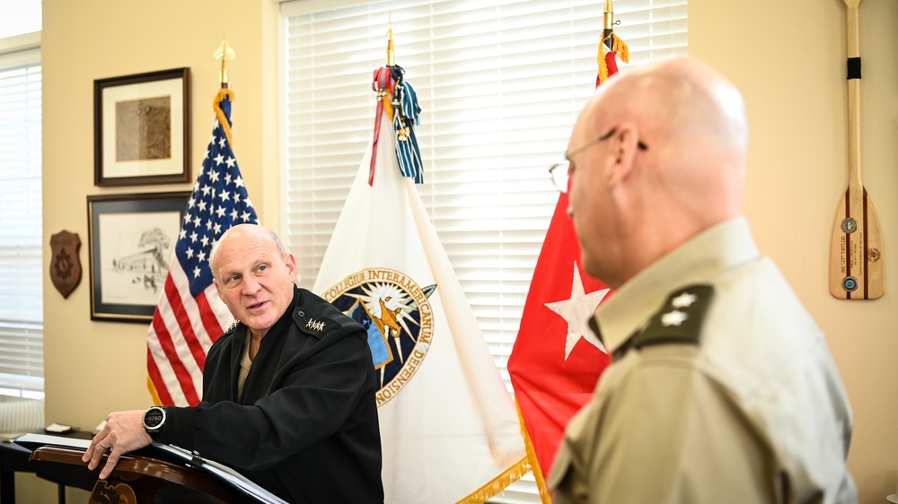 U.S. Chief of Navy Operations speaks to IADC Class 62 Students  