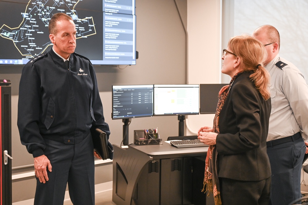 Morris tours Northeastern University's Innovation Campus