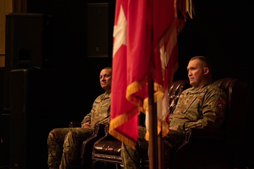 ARNORTH (Fifth Army) CSM Change of Responsibility