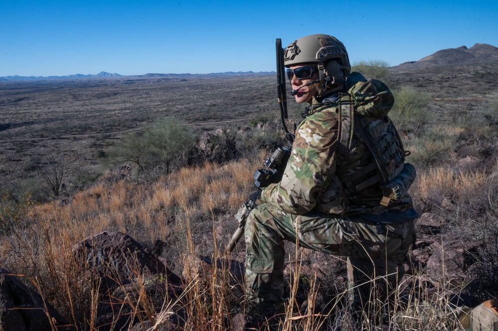 Special Tactics operators conduct training