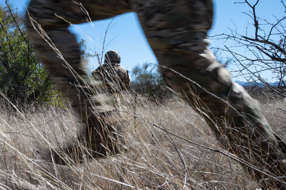 Special Tactics operators conduct training