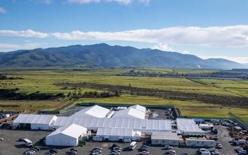 Aerial View Soft-Sided Facility in Otay Mesa, CA