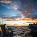 Replenishment-at-sea with USS Chung-Hoon and USS Nimitz