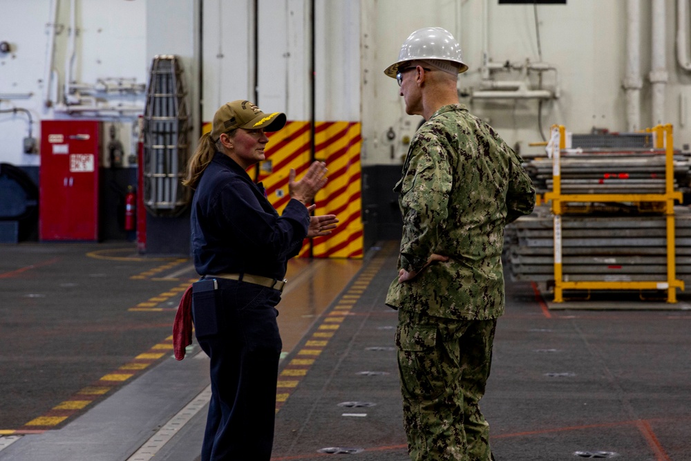 Abraham Lincoln hosts Naval Reactors