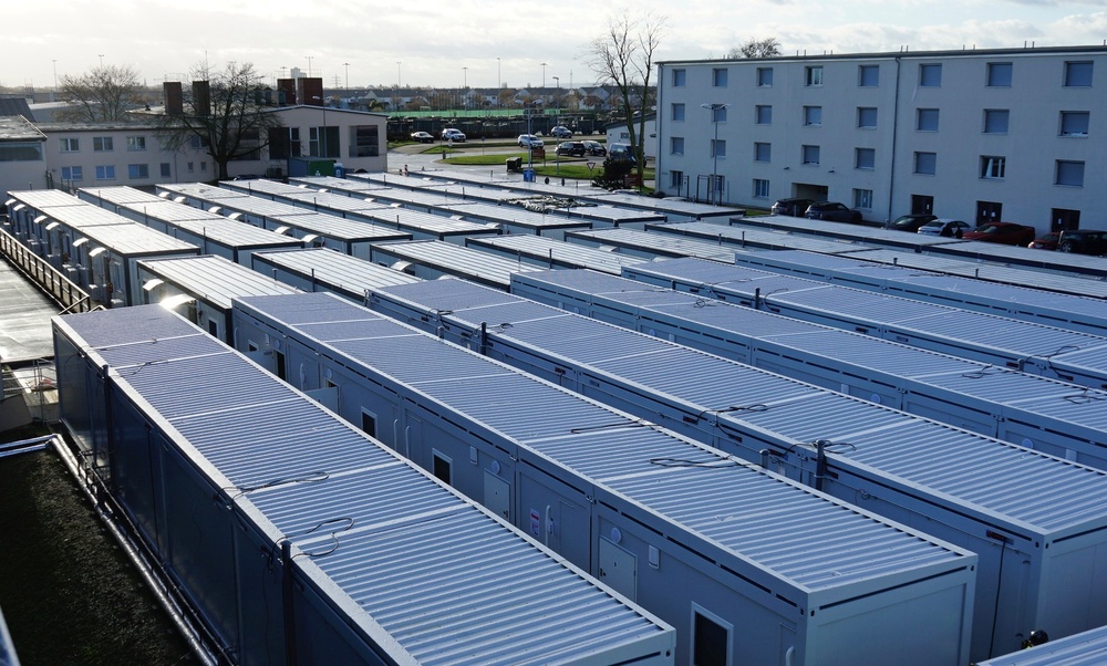 USAG Wiesbaden containerized housing units provide Soldier billeting solutions