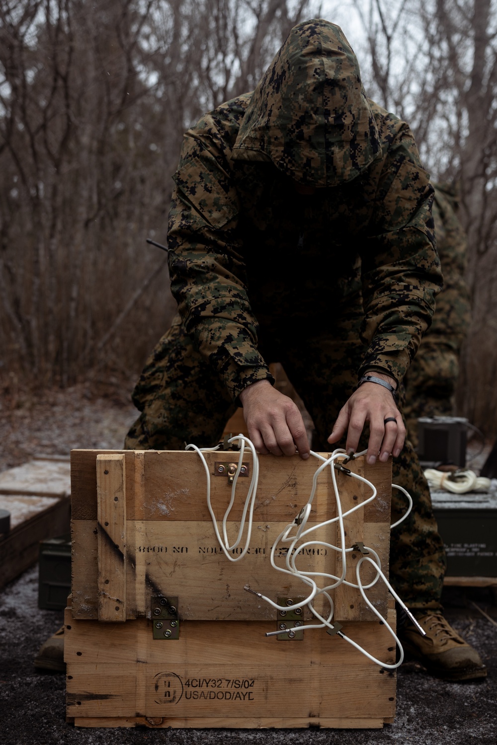 Fuji Viper 23.2: V34 Marines use Expedient Explosives during a Demo Range