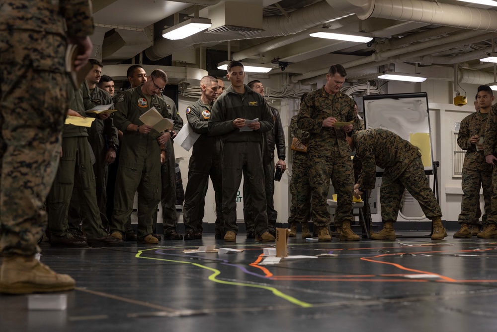 Helicopter Raid Rehearsal of Concepts Walk