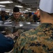 USS America Hosts An Ice Cream Social For Marines and Sailors