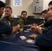 USS America Hosts An Ice Cream Social For Marines and Sailors