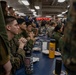 USS America Hosts An Ice Cream Social For Marines and Sailors