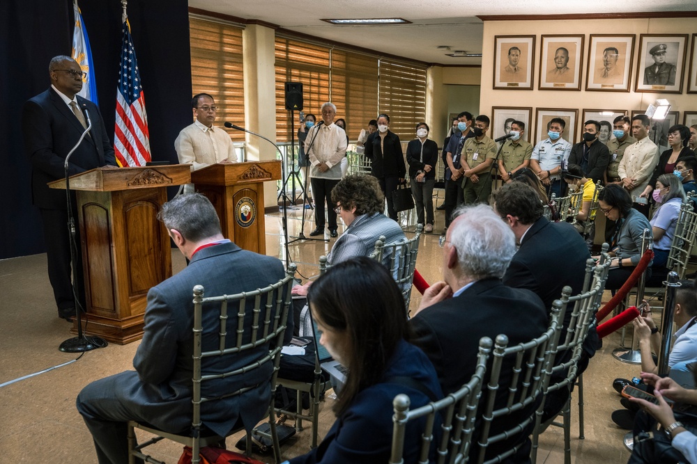 Secretary Austin Visit to Manila, Philippines