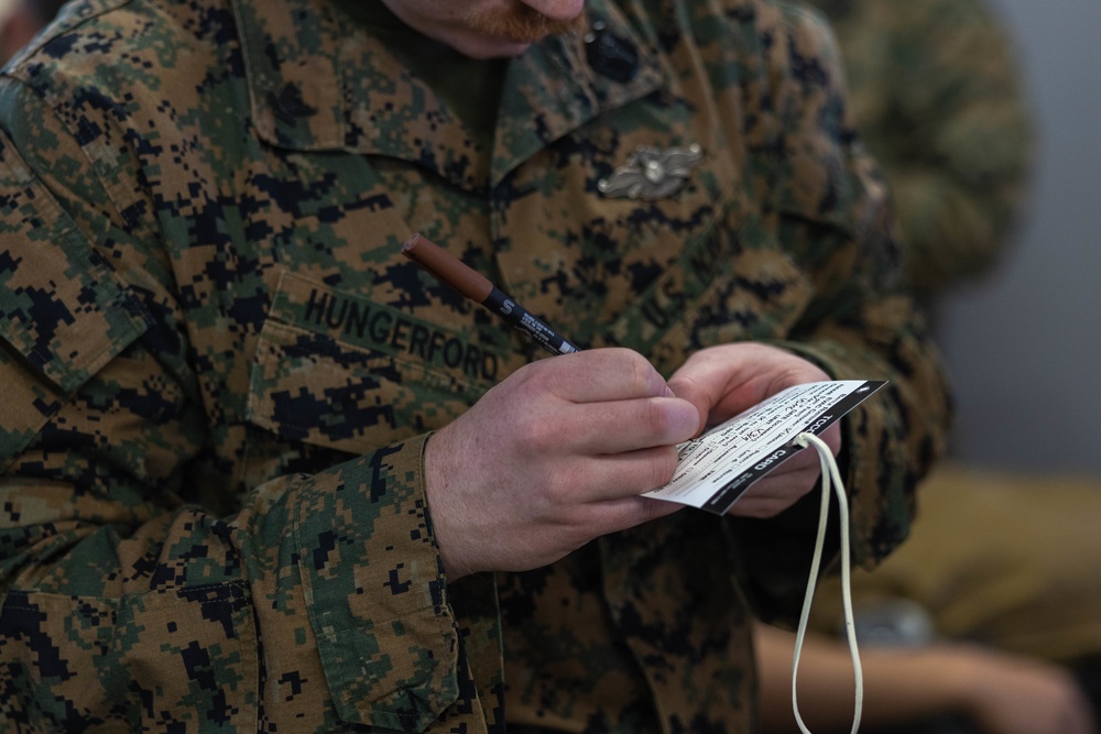 Fuji Viper 23.2: V34 Marines and Sailors conduct a Mass Casualty drill