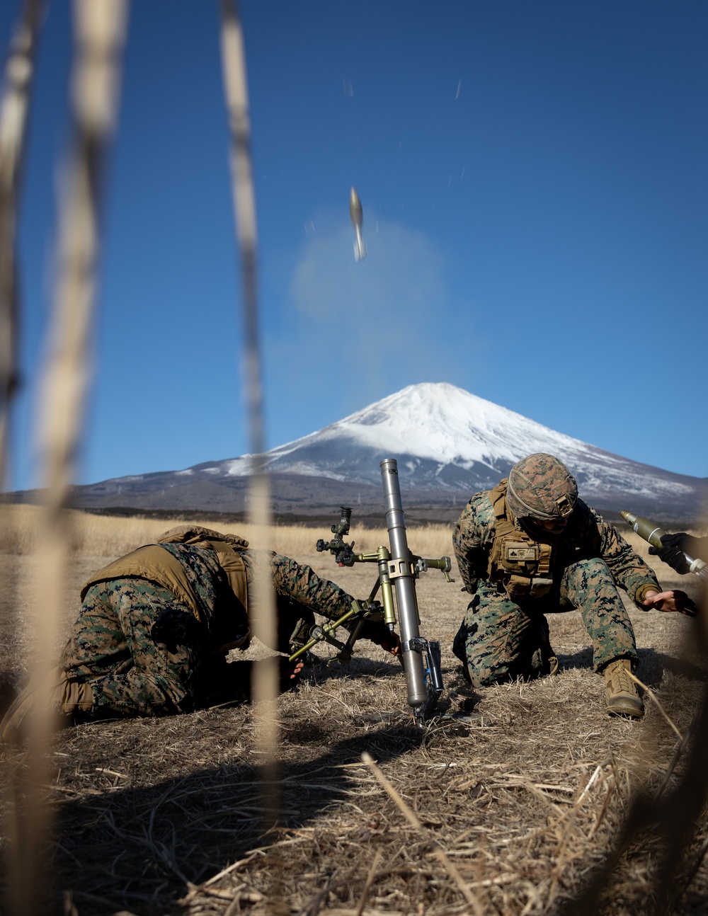 Fuji Viper 23.2: V34 Marines conduct a Mortar Range