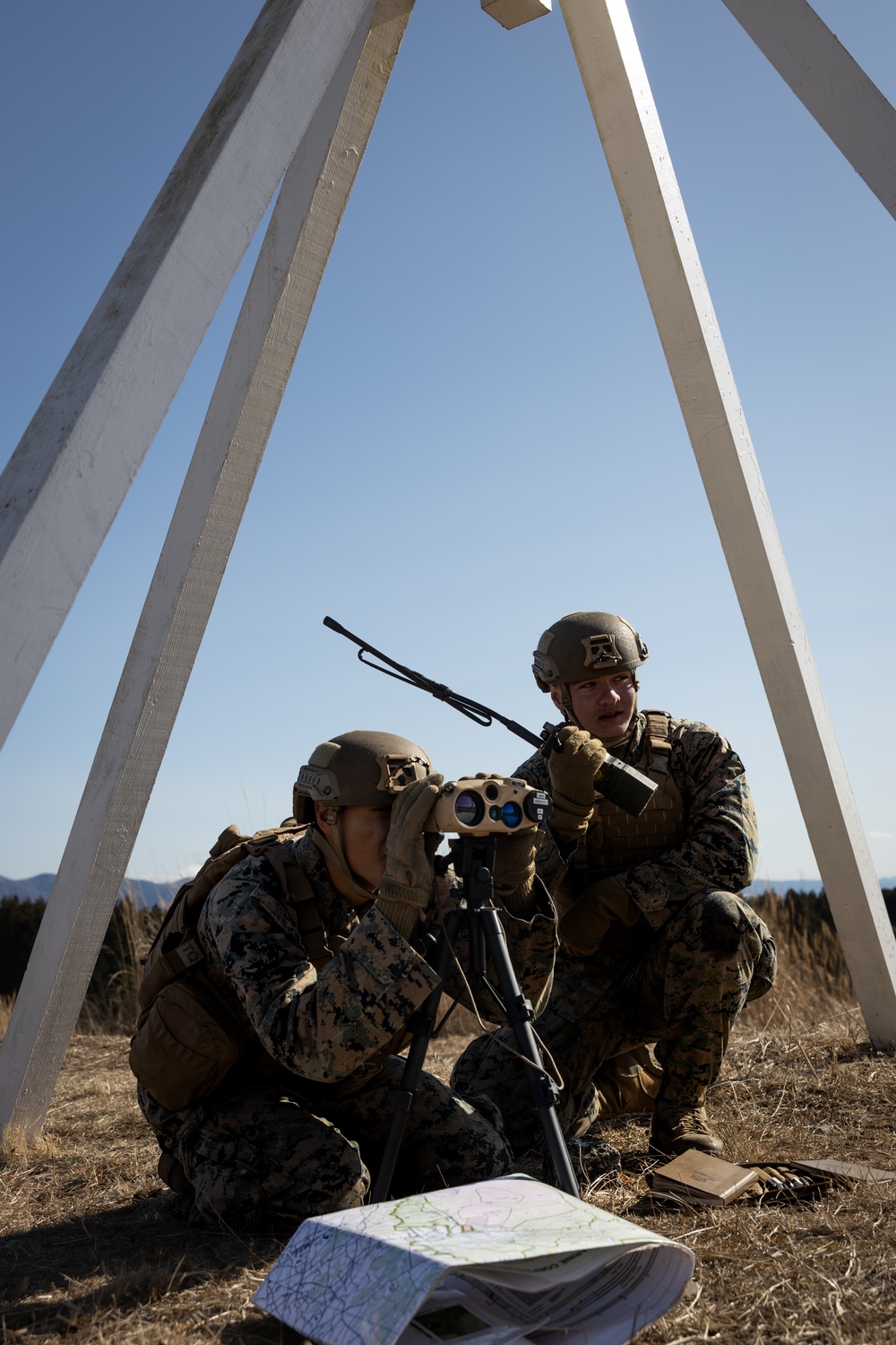 Fuji Viper 23.2: V34 Marines conduct a Mortar Range