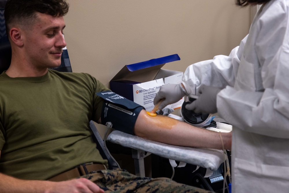 MALS-12 Blood Drive in Guam: Any and All Types!