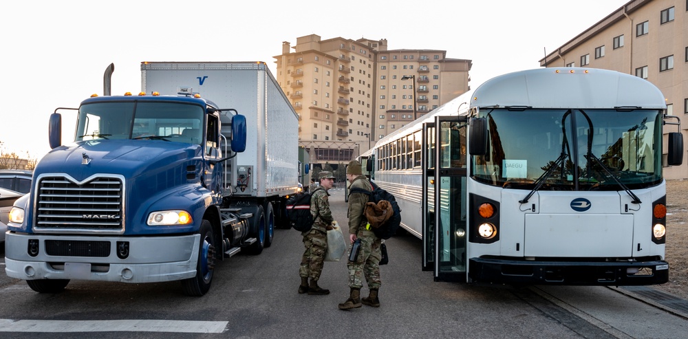 Osan Airmen deploy to Daegu for training