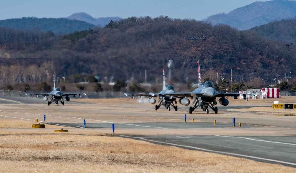 Osan Airmen deploy to Daegu for training