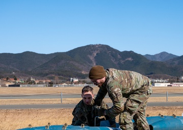 Osan Airmen ready munitions at Daegu training