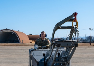 Osan Airmen ready munitions at Daegu training