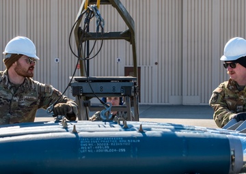 Osan Airmen ready munitions at Daegu training