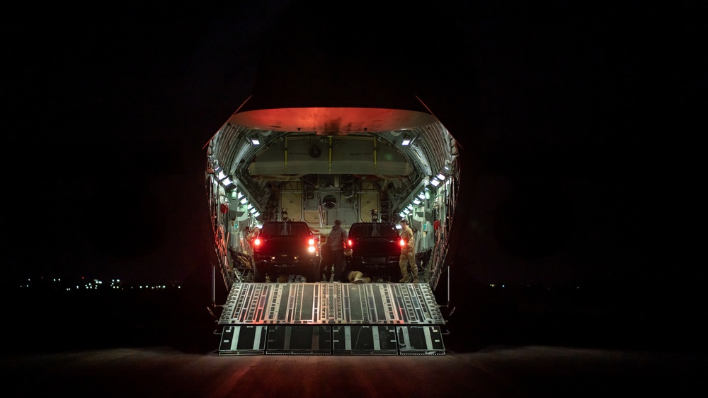 Coalition Forces deliver Counter-ISIS Train and Equip Fund (CTEF) cargo