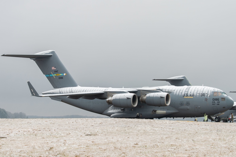 Just a trace: Dover AFB receives first snowfall of the season