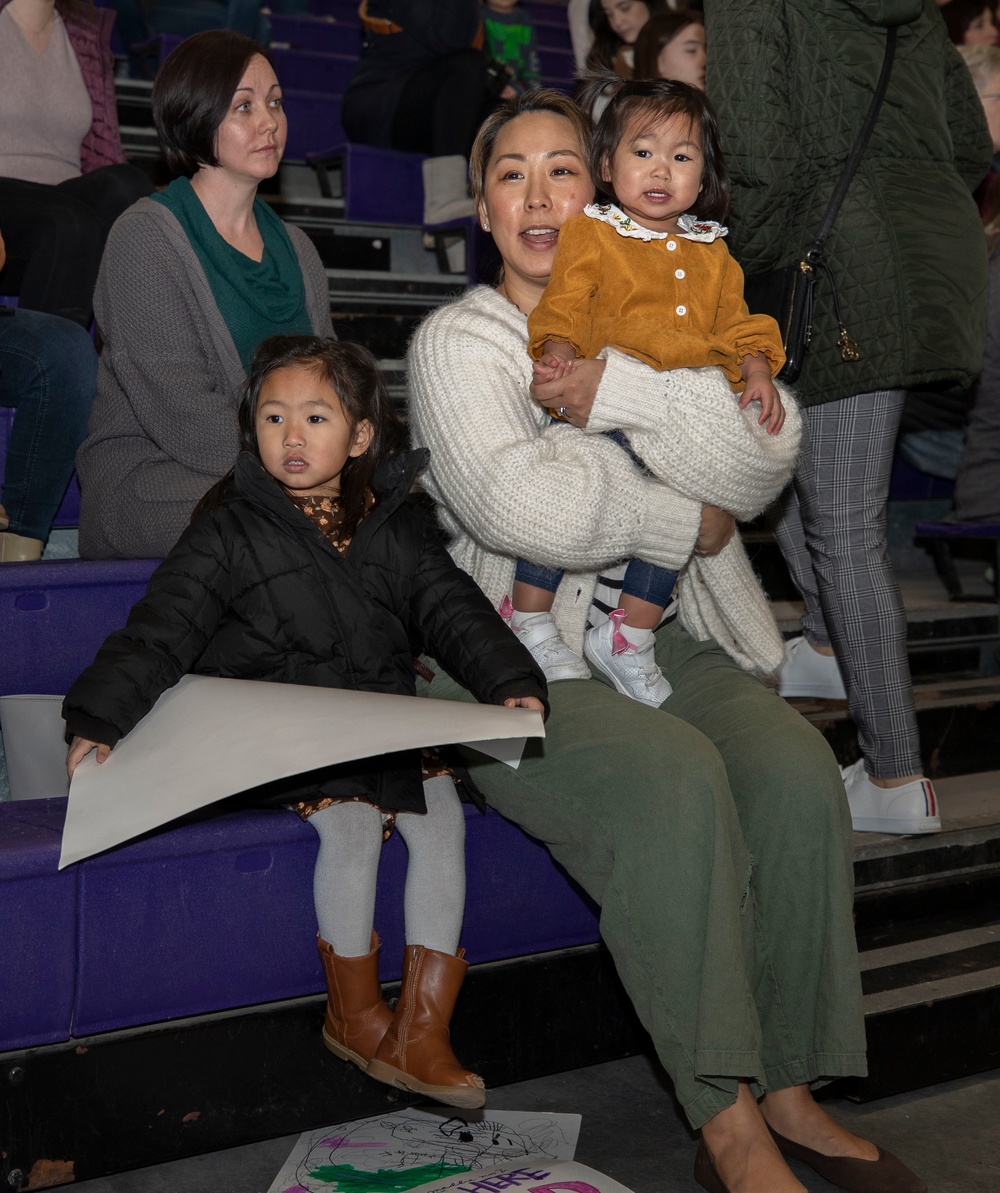 1 ID Redeployment Ceremony 1 ID Redeployment Ceremony