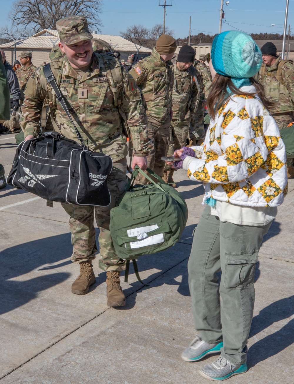 1 ID Redeployment Ceremony 1 ID Redeployment Ceremony