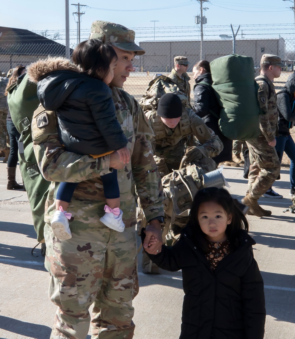1 ID Redeployment Ceremony 1 ID Redeployment Ceremony