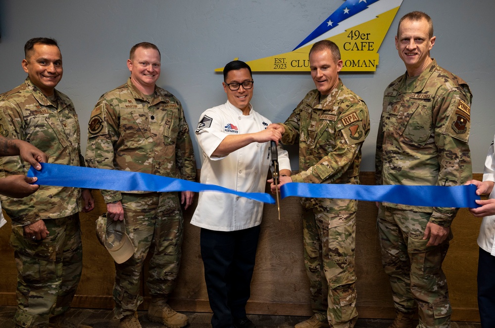 49th FSS holds ribbon cutting ceremony for 49er Cafe